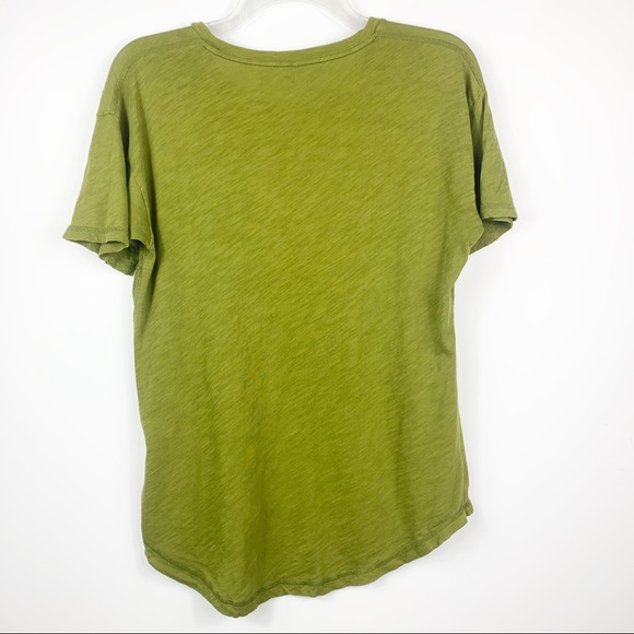 Madewell Olive Whisper Cotton Crewneck Top - Picture 5 of 6